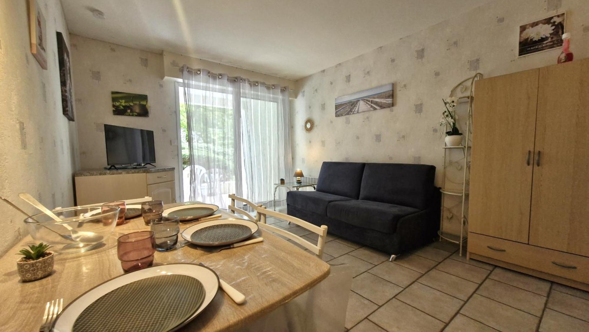 Saint Georges De Didonne - Studio Cabine - Residence Boisee Proche Plage ภายนอก รูปภาพ